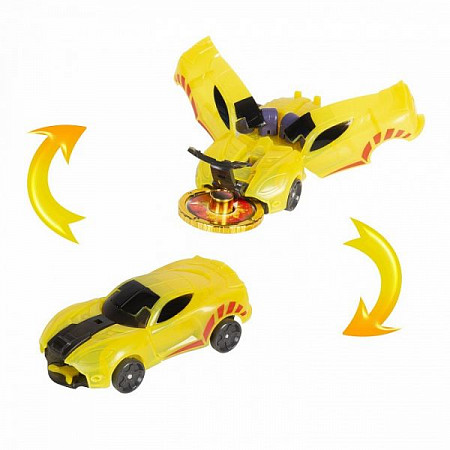 На картинке изображен Бластер для дисков и машинка Screechers Wild 36574 Бластер для дисков и машинка Screechers Wild 36574