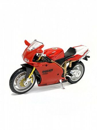 Мотоцикл Bburago 1:18 Ducati 998R (18-51000/18-51033)