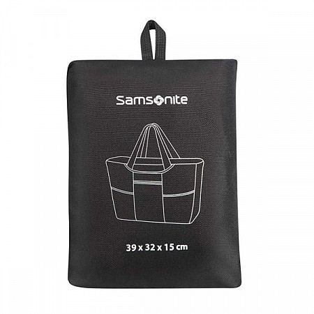 На картинке изображен Складная дорожная сумка Samsonite Global Ta 39cм CO1-09036 Black Складная дорожная сумка Samsonite Global Ta 39cм CO1-09036 Black