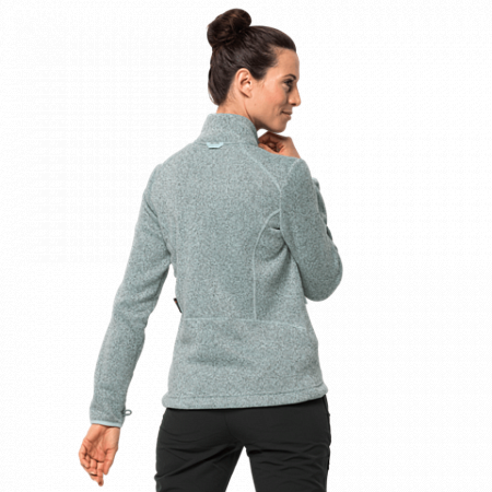 Джемпер женский Jack Wolfskin Caribou Track Jacket W green haze