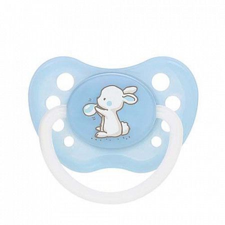 Пустышка Canpol babies Little Cutie Силиконовая Ортодонтическая 0-6 мес. (23/265)  blue