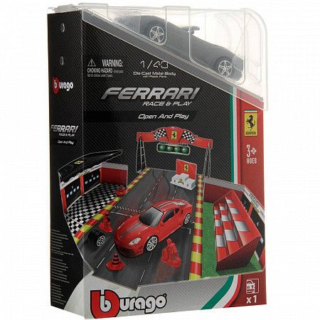 Игровой набор Bburago Ferrari California Cabriolet 1:43 (18-31209) 