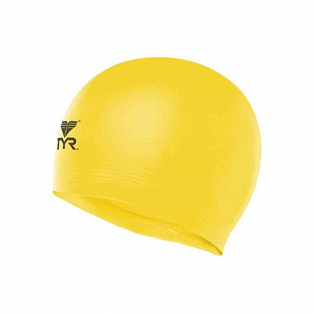 Шапочка для плавания TYR Latex Swim Cap LCL/730 yellow
