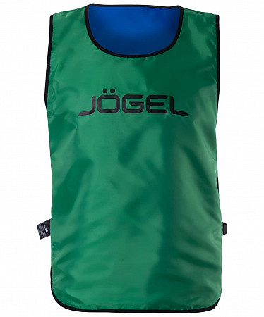 На картинке изображен Манишка двухсторонняя Jogel Reversible Bib blue/green Манишка двухсторонняя Jogel Reversible Bib blue/green