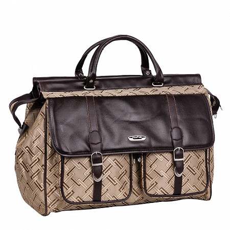 На картинке изображен Дорожная сумка Polar 7004д beige Дорожная сумка Polar 7004д beige