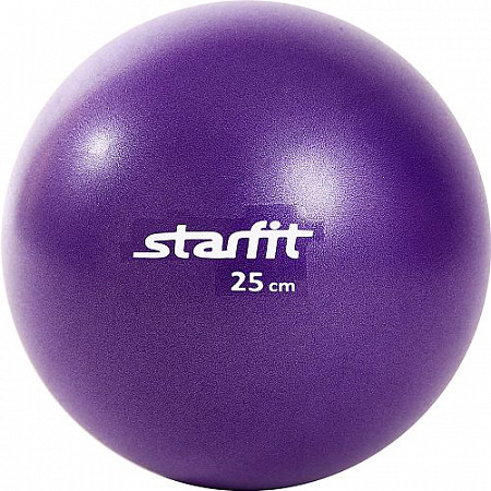 Мяч гимнастический, для пилатеса (фитбол) Starfit GB-901 25 см violet, антивзрыв