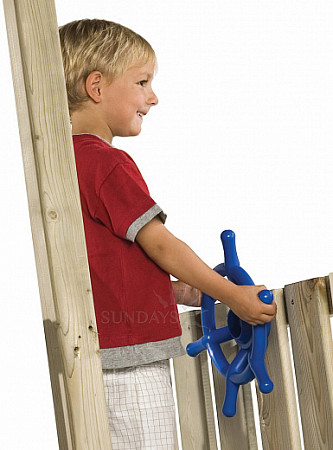 На картинке изображен Штурвал Little Panda red Штурвал Little Panda red