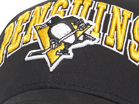 Бейсболка Atributika&Club NHL Pittsburgh Penguins 31179 black