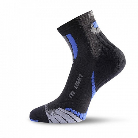 Носки спортивные Lasting ITL black/blue