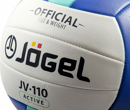 На картинке изображен Мяч волейбольный Jogel JV-110 Мяч волейбольный Jogel JV-110