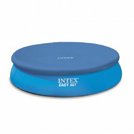 На картинке изображен Тент-чехол для бассейна Intex Easy Set 28022/58919 (366см) Тент-чехол для бассейна Intex Easy Set 28022/58919 (366см)