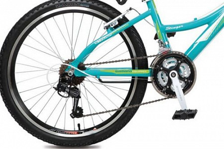 Велосипед Stinger Galaxy 24" 24AHV.GALAX.11GN7 Green/Turquoise
