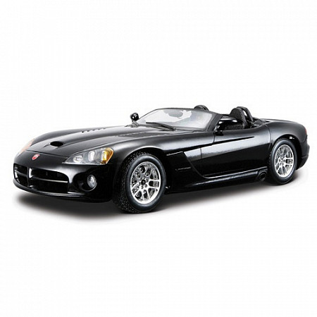 Коллекционная машина Bburago 1:24 Dodge Viper SRT/10 (18-22058) black