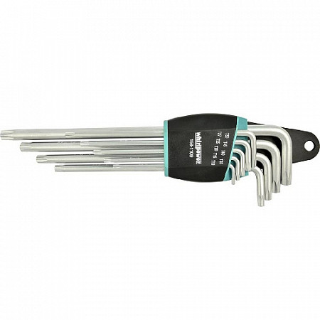 Набор ключей Whirlpower TORX экстра длинные T10-T50 158-1109