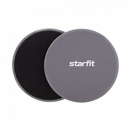 Глайдинг диски для скольжения Starfit Core FS-101 black/grey