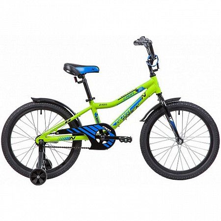 Велосипед Novatrack 20" Cron (2019) алюминий green