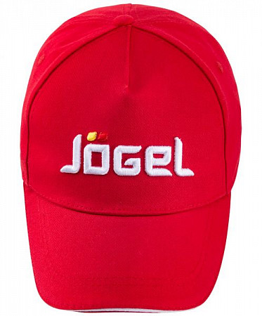 Бейсболка Jogel хлопок JC-1701-021 red/white