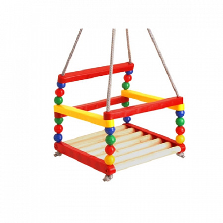 На картинке изображен Качели ТехноК №1 деревянные Т0045 Качели ТехноК №1 деревянные Т0045