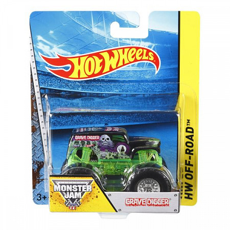 Машинка Hot Wheels Monster Jam Grave Digger BHP37 green