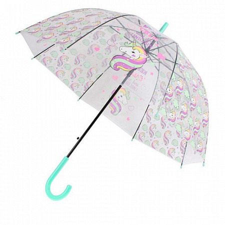 Зонт прозрачный Bradex Единорог DE 0500 blue