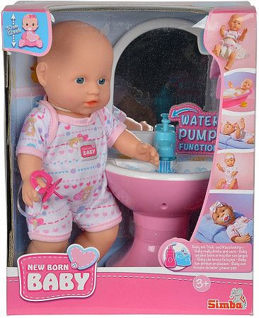 Кукла Simba New Born Baby Пупс на горшочке 30 см. (105036467)