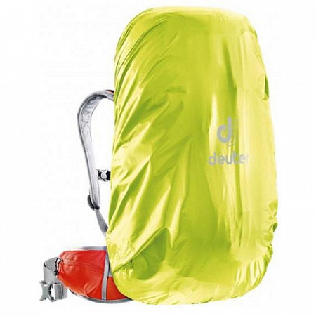 На картинке изображен Чехол от дождя Deuter Raincover II 39530-8008 neon (2020-21) Чехол от дождя Deuter Raincover II 39530-8008 neon (2020-21)