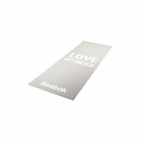 Коврик для фитнеса тонкий Reebok RAMT-11024GRL LoveGrey