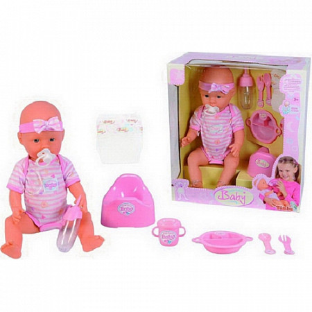 Кукла New born Baby 43 см. (105030044) girl
