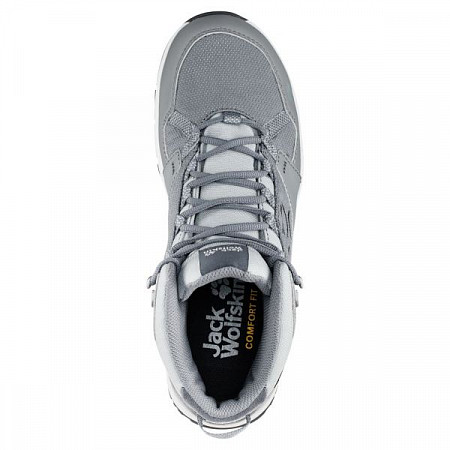 Ботинки женские Jack Wolfskin Activate Texapore Mid W grey