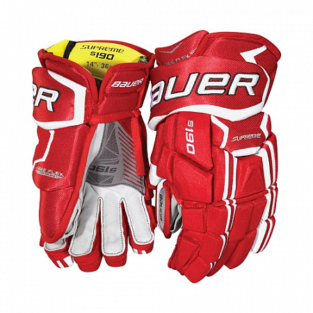 Перчатки хоккейные Bauer Supreme S17 S190 Sr Red