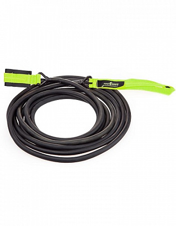 Тренажер для бассейна Mad Wave Long Safety Cord 3,6-10,8 кг green