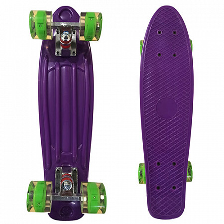 Penny board (пенни борд) Display Purple/green LED