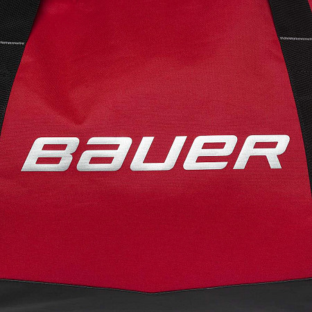 На картинке изображен Сумка Bauer Core Wheelled S19 Sr black/red Сумка Bauer Core Wheelled S19 Sr black/red
