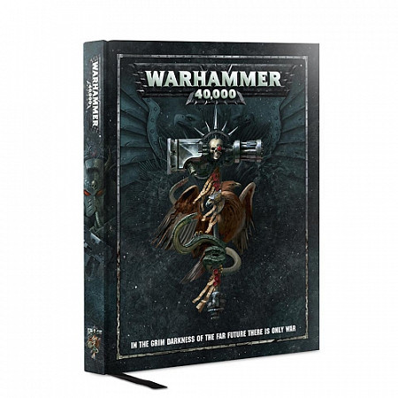 Книга правил Games Workshop Warhammer Warhammer 40000 Rulebook 40-02-60