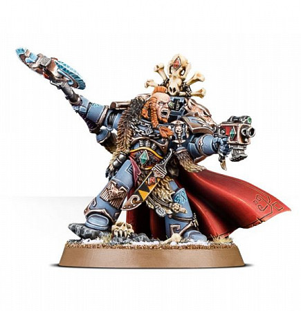 Фигурка Games Workshop Warhammer: Space Wolves Wolf Lord Krom 53-18