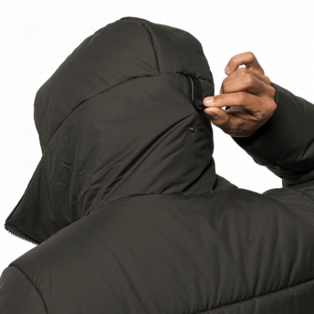 На картинке изображен Куртка мужская Jack Wolfskin Kyoto Jacket M dark moss Куртка мужская Jack Wolfskin Kyoto Jacket M dark moss