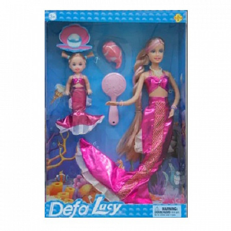 Куклы Defa Русалки 8302 pink
