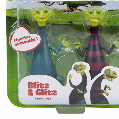 На картинке изображен Фигурки Monchhichi Блиц и Глиц 2 в 1 81502 Фигурки Monchhichi Блиц и Глиц 2 в 1 81502