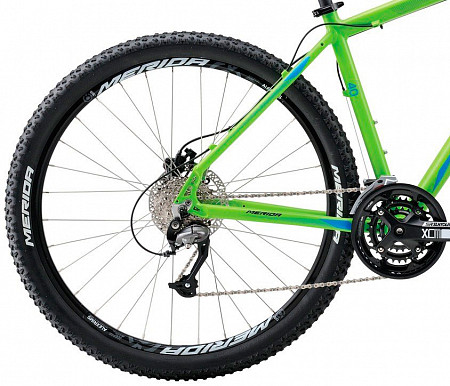 Велосипед Merida Big.Seven 40-D 27,5" (2016) green/black