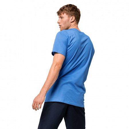 Футболка мужская Jack Wolfskin Atlantic Ocean T M wave blue