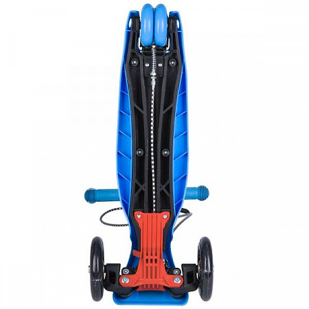 Самокат-кикборд Novatrack RainBow Подростковый Blue 120B.RAINBOW.BL8