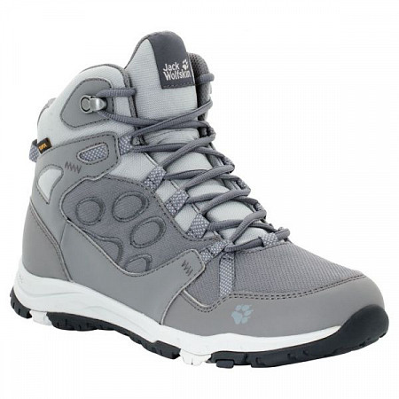 Ботинки женские Jack Wolfskin Activate Texapore Mid W grey