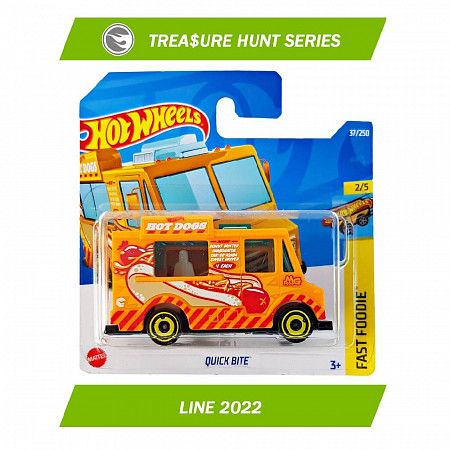 Машинка Hot Wheels Базовой коллекции Quick Bite 37/250 (5785 HCX97) mainline 2022