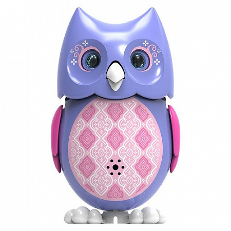 Игрушка Digifriends Сова с кольцом, сиреневая с розовыми крыльями 88285-12