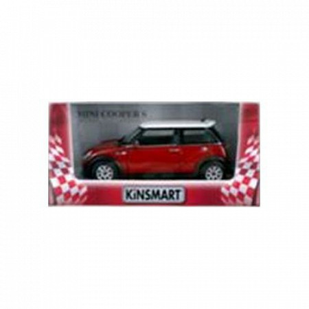 Инерционная машинка Kinsmart Mini Cooper S KT5059W