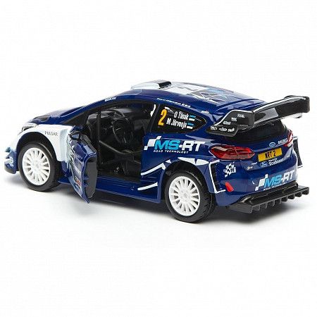 На картинке изображен Машинка Bburago 1:32 2017 M-Sport Ford Fiesta WRC (18-41052) Машинка Bburago 1:32 2017 M-Sport Ford Fiesta WRC (18-41052)