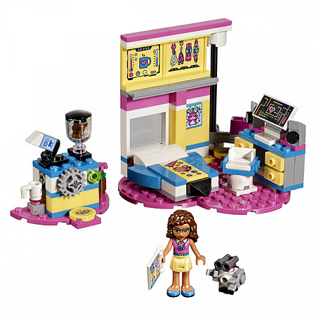 На картинке изображен Конструктор LEGO Friends Комната Оливии 41329 Конструктор LEGO Friends Комната Оливии 41329