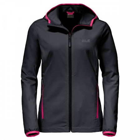 Куртка женская Jack Wolfskin Turbulence Jacket Women 1303652 dark grey