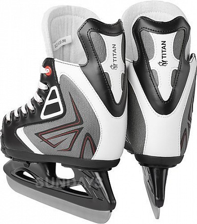 Коньки хоккейные Sundays Titan PW-230L black\gray\white