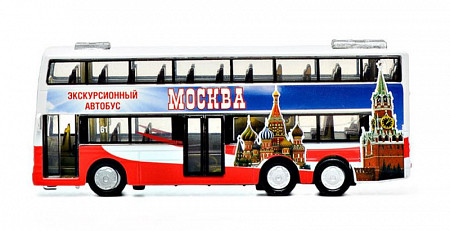 Игрушка Tehnopark Машина Технопарк Автобус металлический CT10-054-2